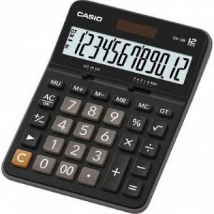 Калькулятор 12 разрядов CASIO DX-12B 2 питания 33.2х129х175.5 мм (563823) CASIO {Филиппины}
