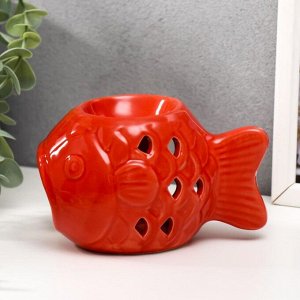 Аромалампа керамика "Рыбка"  МИКС 7,8х13,2х9 см