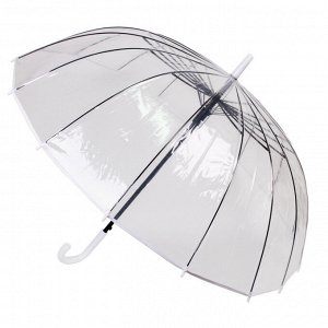 Зонт трость Zemsa 942-1 прозрачный