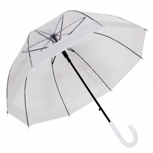 Зонт трость Zemsa 943-1 прозрачный