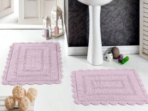 Набор ковриков для ванной 60x100 + 50x70 cm