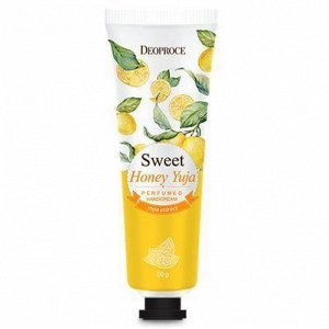 Deoproce Sweet Honey Yuja Perfumed Hand Cream Крем для рук цитрус, 50гр