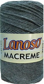 Пряжа LANOSO MACRAME COTTON