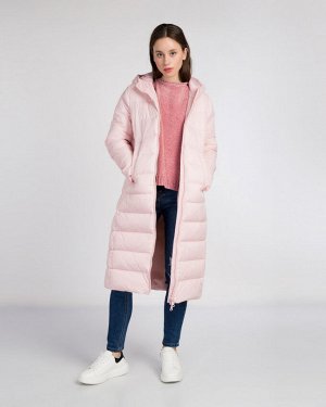 Пальто утепленное жен. (141905) светло-розовый