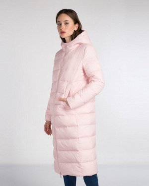 Пальто утепленное жен. (141905) светло-розовый