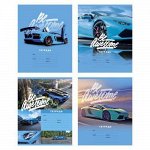 Тетрадь 12л 2 класс узкая линия &quot;Супер тачка&quot; (ассорти) 9549 BG {Россия}