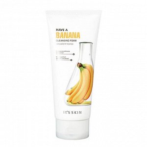 It's Skin Have A Banana Cleansing Foam Пенка для умывания с экстрактами банана и бамбука, 150 мл