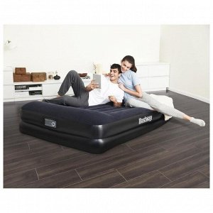 Кровать надувная Tritech Airbed Queen, 203 * 152 * 46 см, со встроенным электронасосом, 67403