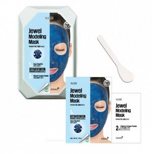 726066 "Konad" "Iloje Jewel Modeling Mask (Aqua Sapphire)" Питательная маска для лица с сапфировой пудрой 50 гр