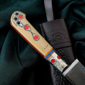 Нож Пчак Шархон - рукоять эбонит, клинок 16-17см