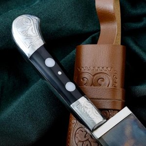 Нож Пчак Шархон - рукоять эбонит, металл, клинок 16см 6769516