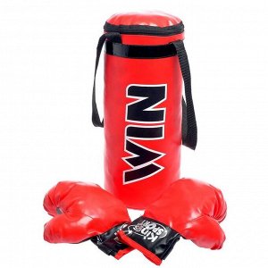 Набор для бокса «Победа», перчатки, боксерский мешок в комплекте