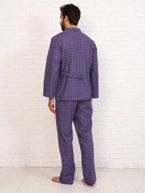 Пижама мужская,модель203,фланель (48 размер, Виши, вид 4)
