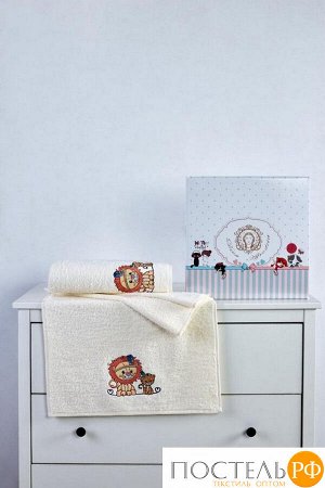 Набор детских полотенец Exclusive - Lev (50x90+70x140) хлопок 100% в подарочной коробке