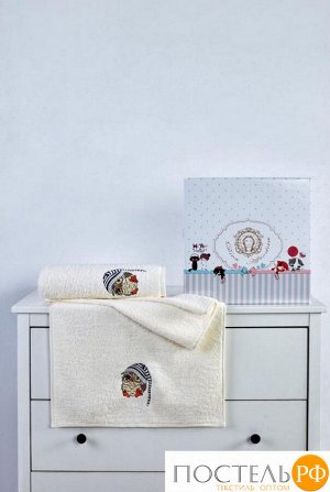 Набор детских полотенец Exclusive - Sova Night (50x90+70x140) хлопок 100% в подарочной коробке