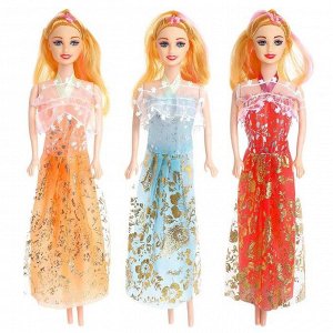 Кукла модель «Синтия», с набором платьев и аксессуарами, МИКС
