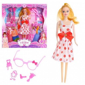Кукла модель «Виктория», с набором платьев и аксессуарами, МИКС