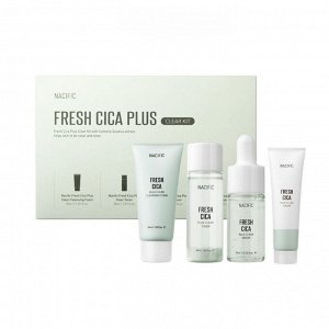 Nacific Fresh Cica Plus Clear Kit Набор миниатюр для чувствительной кожи