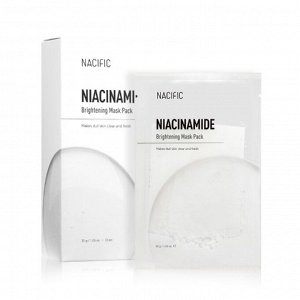 Nacific Тканевая маска для сияния кожи Niacinamide Brightening Mask Pack, 30гр