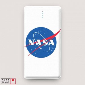 Power bank 10000 mАh Nasa белый фон