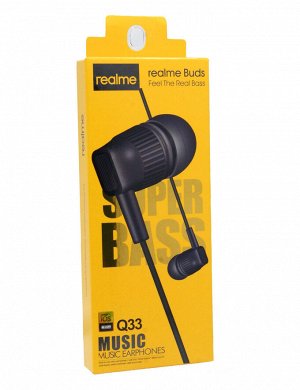Наушники с микрофоном REALME Q33 (черный)