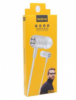 Наушники с микрофоном REALME Q39 (белый)