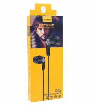 Наушники с микрофоном REALME Q42 (черный)