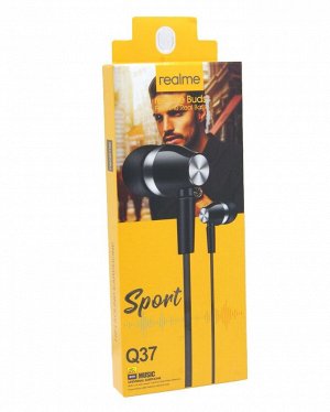 Наушники с микрофоном REALME Q37 (черный)