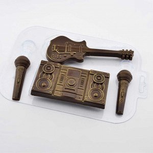 Форма для шоколада «Музыкант»