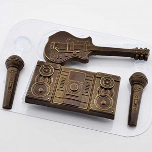 Форма для шоколада «Музыкант»