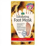 Пилинг-носочки для ступней размером от 27см Purederm Exfoliating foot mask large, 1 пара