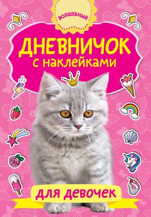 Дмитриева В.Г., Дневничок с наклейками для девочки