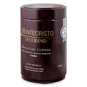 Кофе MONTECRISTO DELEGGEND 250 г ж/б молотый