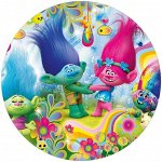 ВАФЕЛЬНАЯ КАРТИНКА НА ТОРТ ДЕТСКИЙ ПРАЗДНИК №108 (D-14.5СМ)