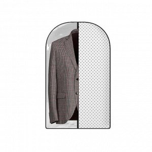 Чехол для одежды Eco White, 100х60 см