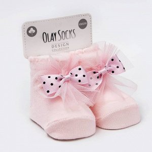 Носки Olay для новорожденных Цвет: розовый