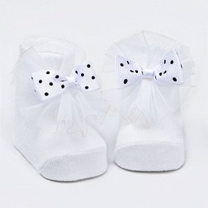 Носки Olay для новорожденных Цвет: белый