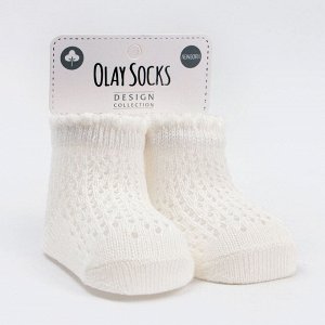 Носки Olay для новорожденных Цвет: кремовый