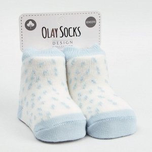 Носки Olay для новорожденных Цвет: белый горошек