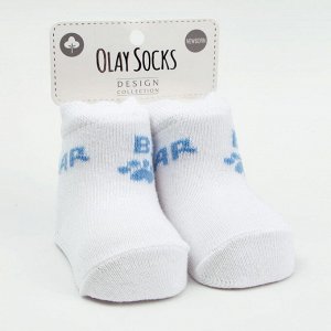 Носки Olay для новорожденных Цвет: белый