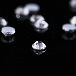 Стразы термоклеевые Xirius, 8+8 граней, d = 2,7-2,9 мм, 100 шт, цвет Crystal, HF10-1.100