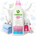 0+ SYNERGETIC кондиционер для детского белья «Нежное прикосновение» 1л