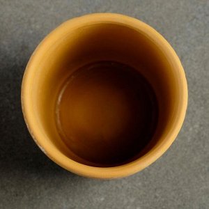 Кашпо керамическое "Узоры", микс 8,5*8,5 см