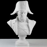 Гипсовая фигура, бюст Наполеона «Мастерская Экорше», 36 х 21 х 53 см