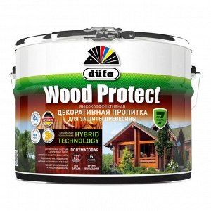 Пропитка d?fa для защиты древесины WOOD PROTECT,белая,полумат,750мл