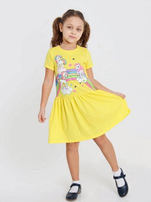 Платье "Девчата-7" с шелкографией