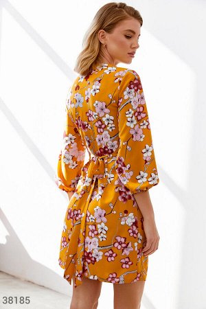 Gepur Цветочное платье на запх