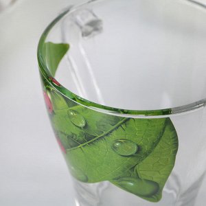 Кружка для чая «Живая природа. Зелёный лист», 250 мл
