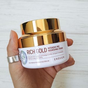 Enough  Питательный крем для лица с золотом и маточным молочком  Rich Gold Intensive Pro Nourishing Cream