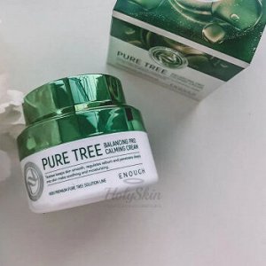 Enough Успокаивающий крем для лица с экстрактом чайного дерева  Pure Tree Balancing Pro Calming Cream